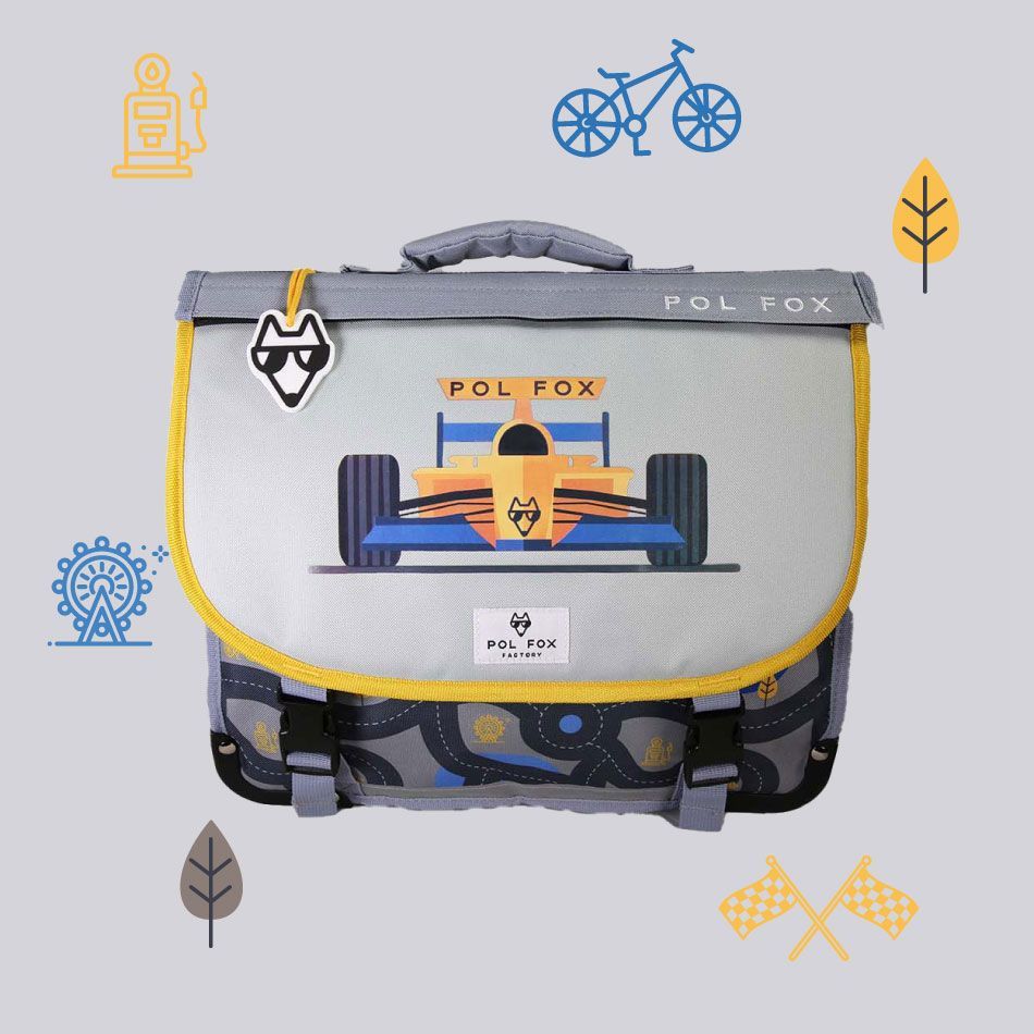 Cartable Race 38cm (réversible) Cartable Race 38cm (réversible)