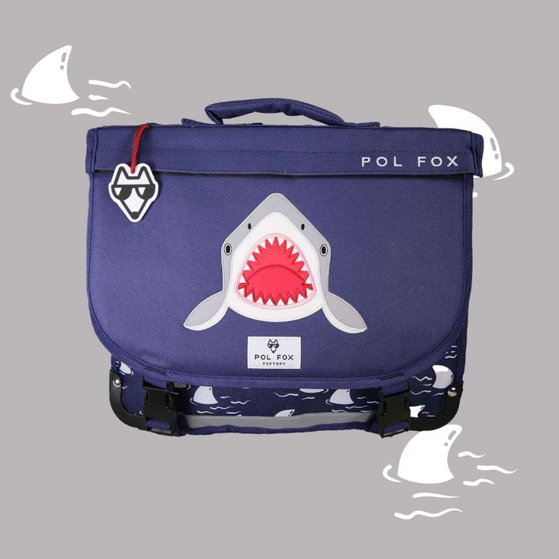 Cartable Shark 38cm (réversible) Cartable Shark 38cm (réversible)