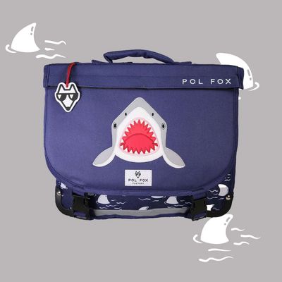 Cartable Shark 38cm (réversible) Cartable Shark 38cm (réversible)