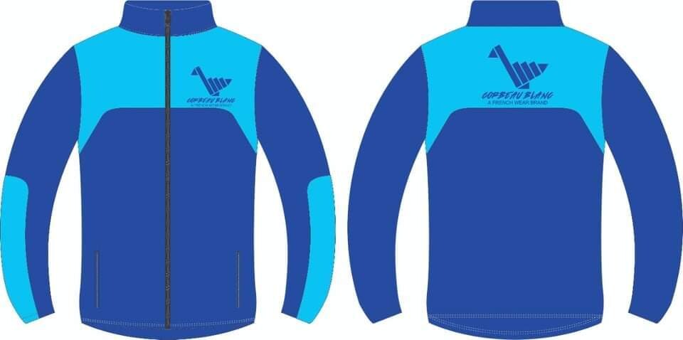 Softshell Corbeau Blanc