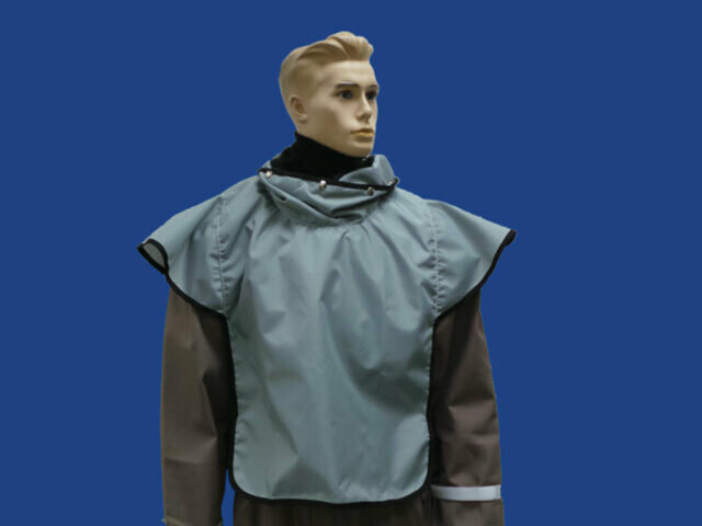 Nova Style Grey Nylon Blast Cape