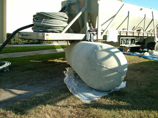 Dust Sock with Zippered Bottom, 54” Diameter