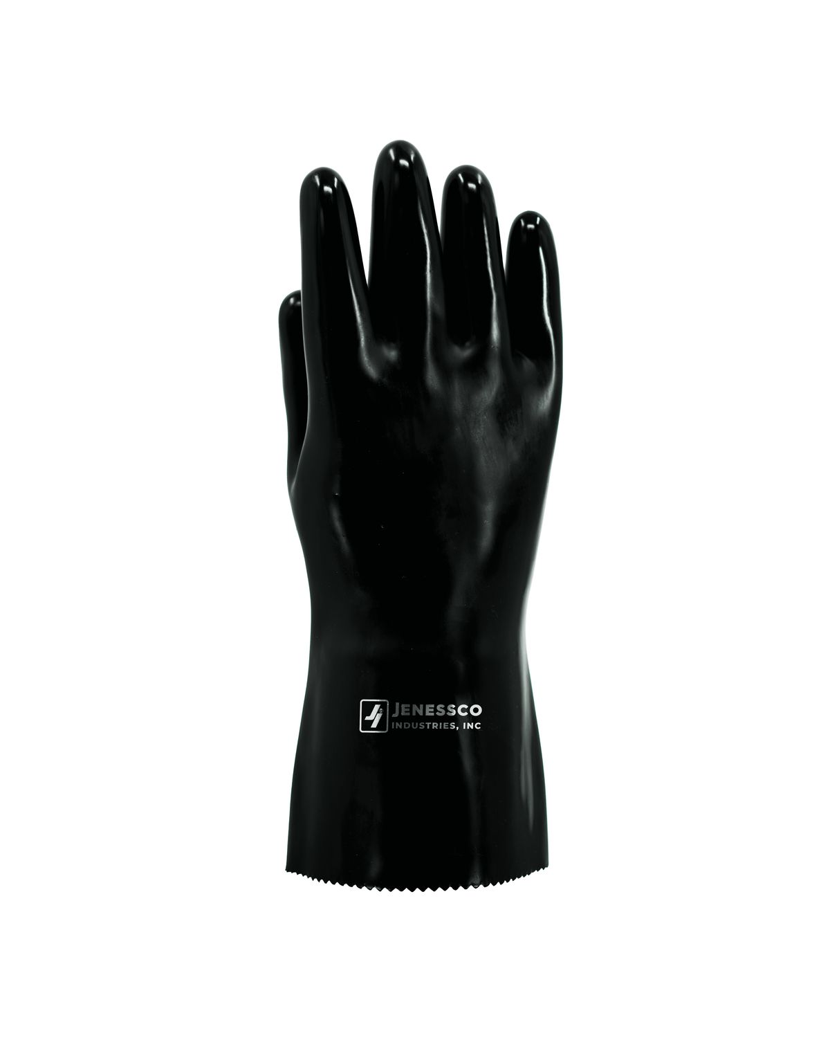 14” Extra Thick Unlined Natural Rubber Glove