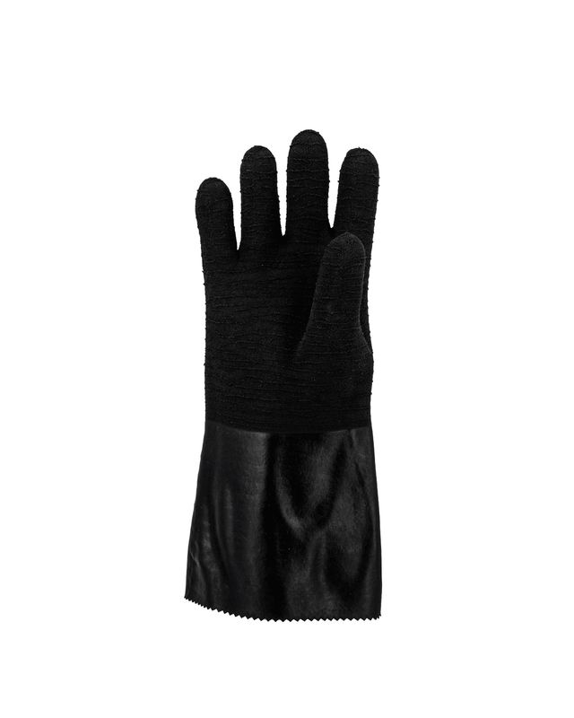 14” Textured Seamless Cotton-Lined Hand Specific Glove