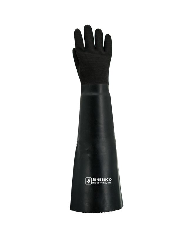 24” Textured Seamless Cotton-Lined Hand Specific Glove