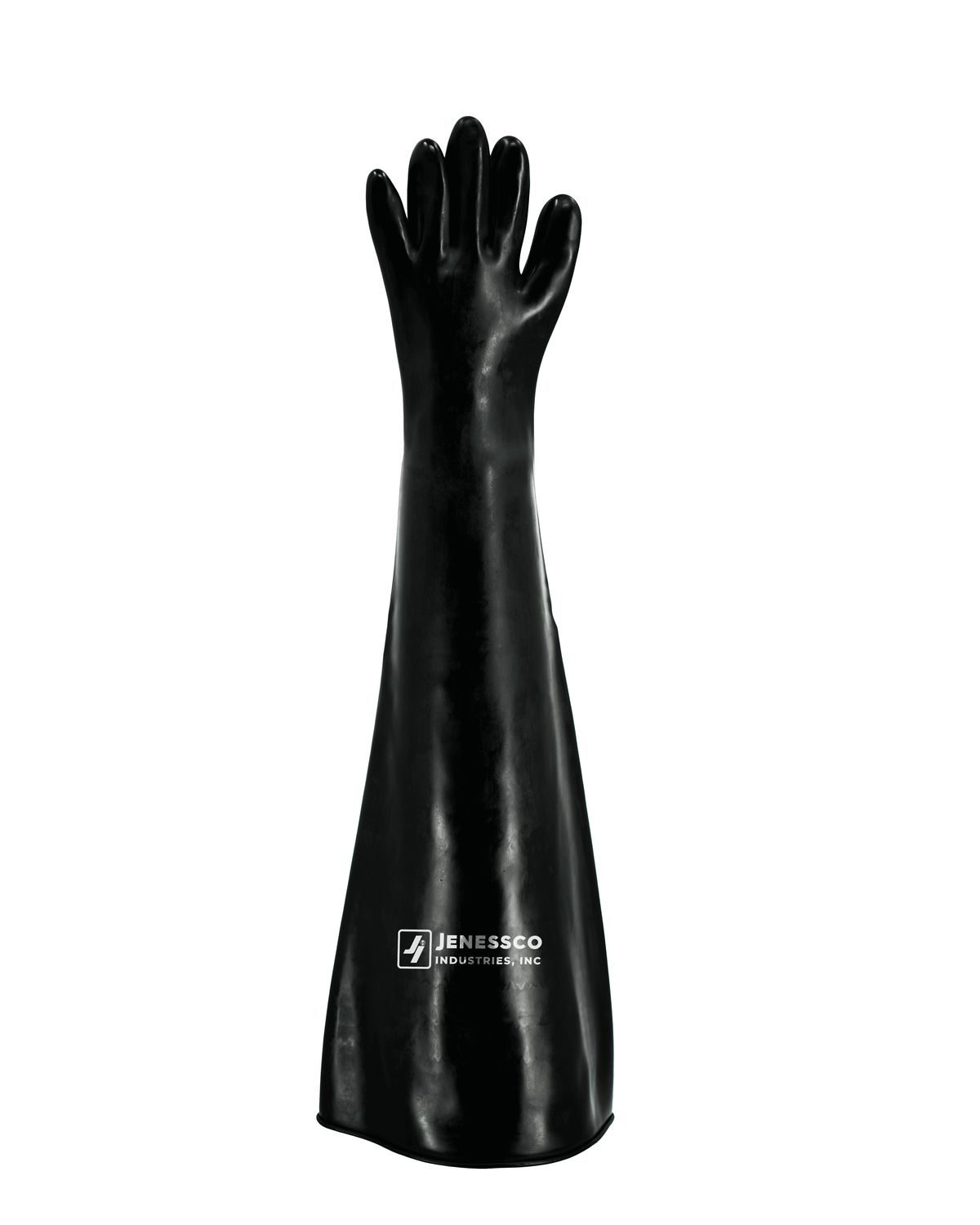 32&quot; Ambidextrous Unlined Rubber Blast Glove