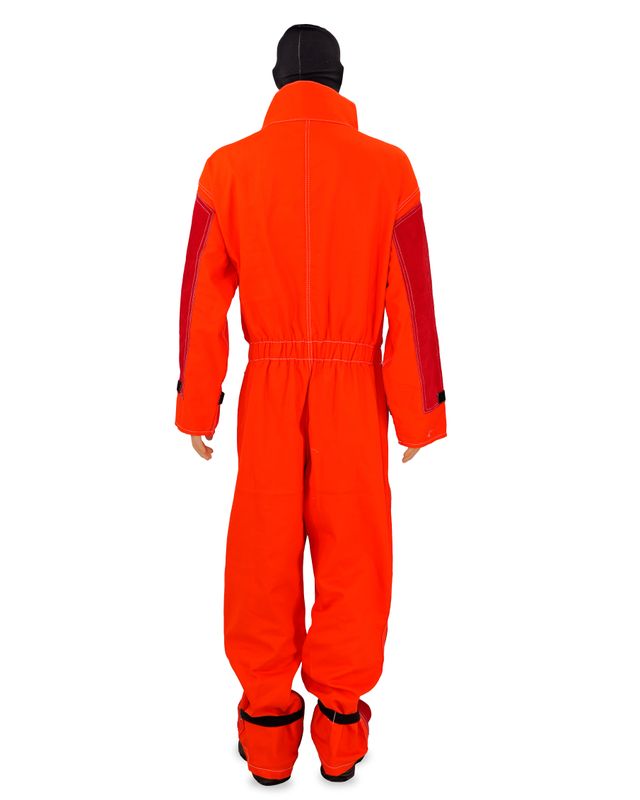 Flame Retardant Leather Blast Suit