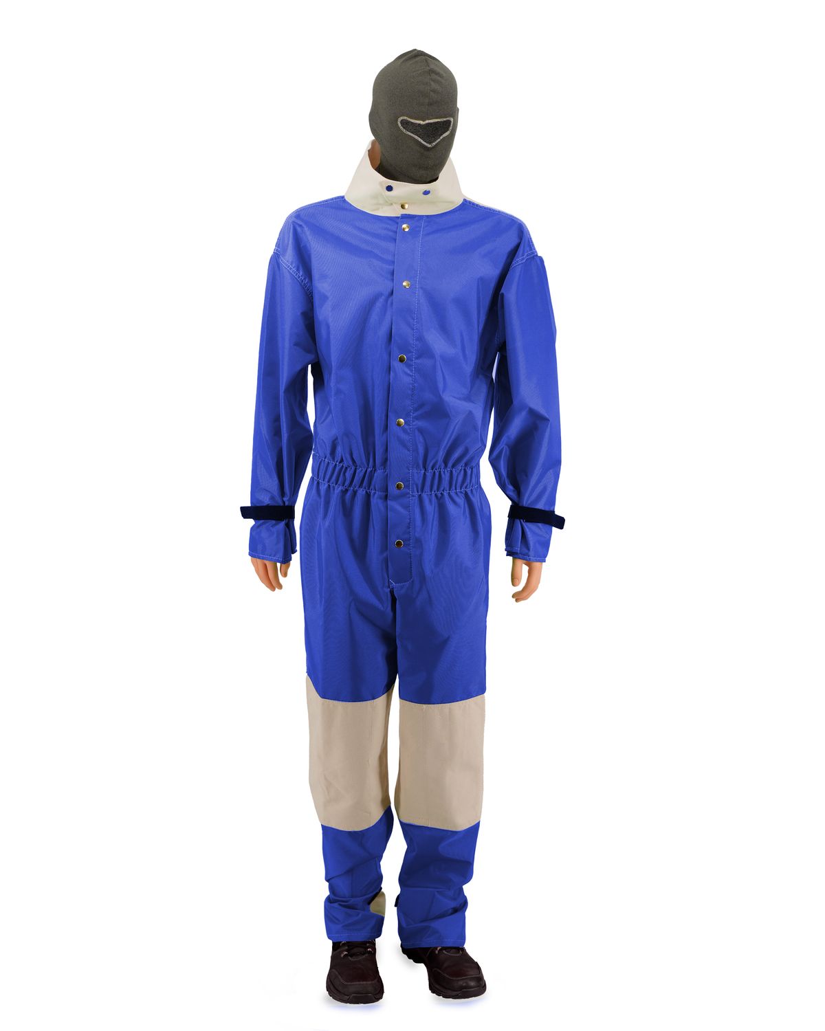 Blue Nylon Blast Suit