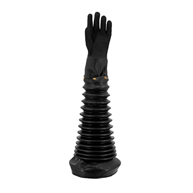 Black Ring Glove and Accordion Sleeve Combo