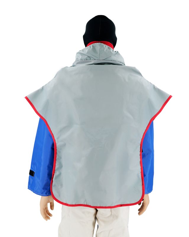Clemco Style Grey Nylon Blast Cape