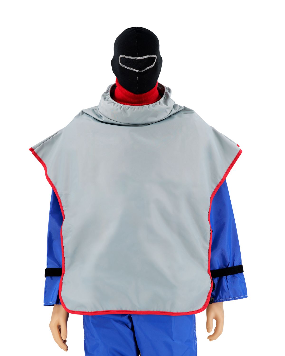 Clemco Style Grey Nylon Blast Cape