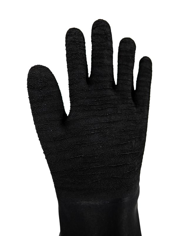 24" Ambidextrous Cotton Lined Seamless Sandblast Glove