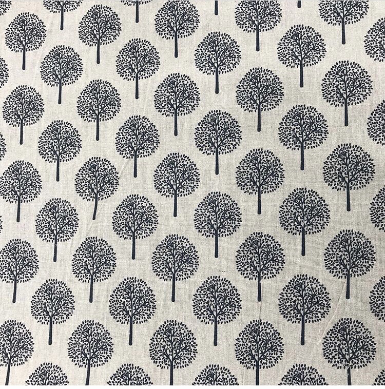 Wish Tree Grey on Cream 