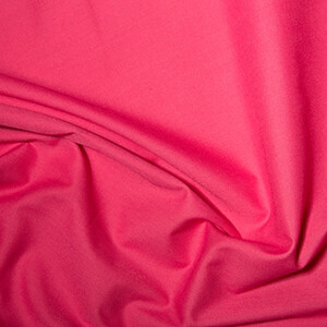 Cerise Polycotton Plain