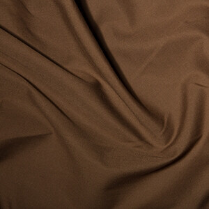 Brown Polycotton Plain