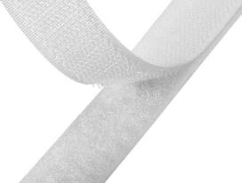 Velcro Stick & Sew 1” / 20mm, Colour: White