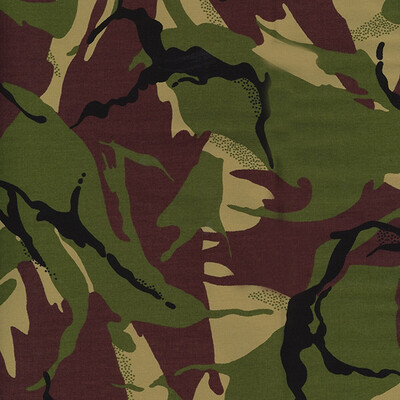 Camouflage Green Drill Cotton