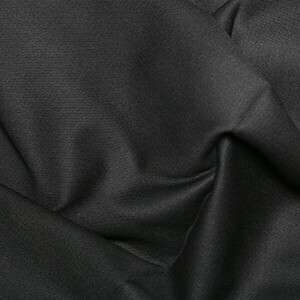 Drill PolyCotton Plain Black