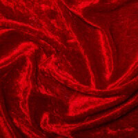 Crushed Velvet Red