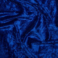 Crushed Velvet Royal Blue