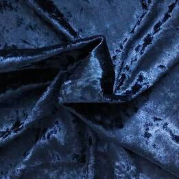 Crushed Velvet Navy