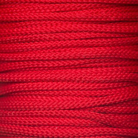Cord 4mm, Colour: Red