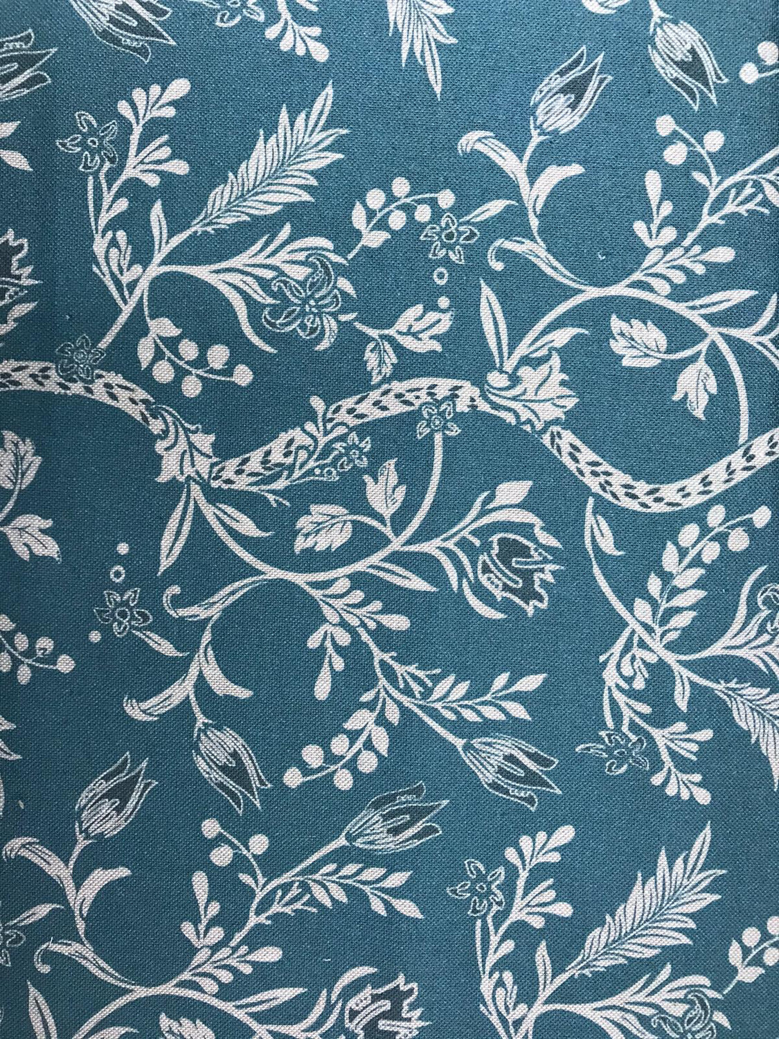 Flower Forest Teal