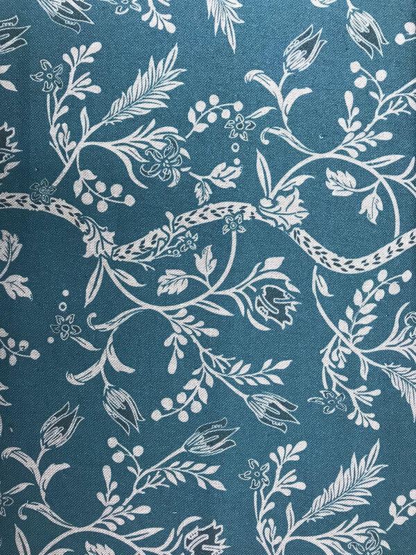 Flower Forest Teal