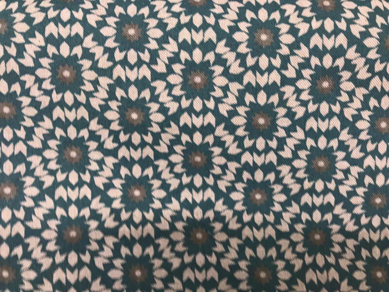 Flower Boom Teal 