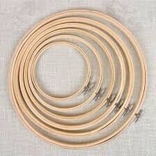 Wooden Embroidery Hoops