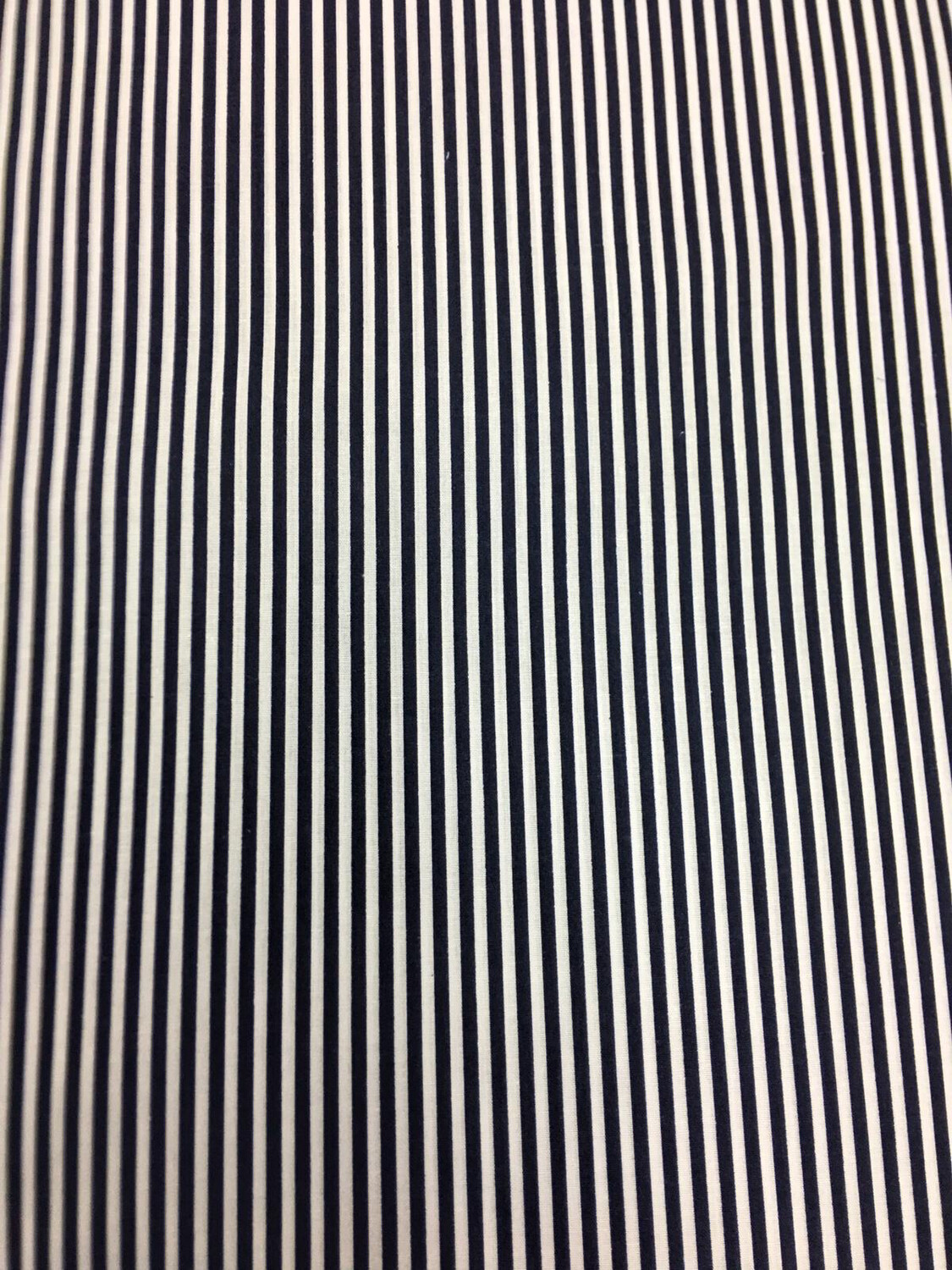 Navy Pin Stripes