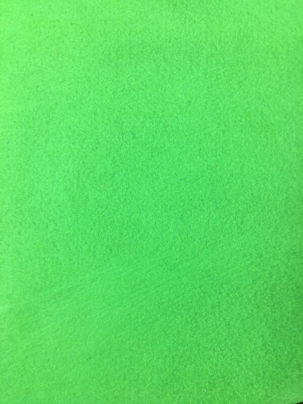 Felt Lime Green 