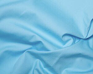 Plain 100% Cotton Sky Blue