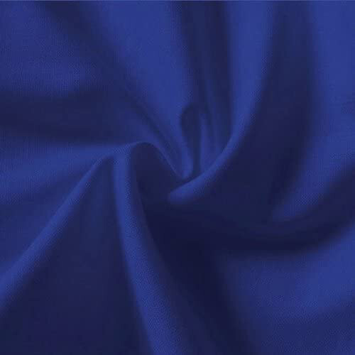 Plain 100% Cotton Royal Blue