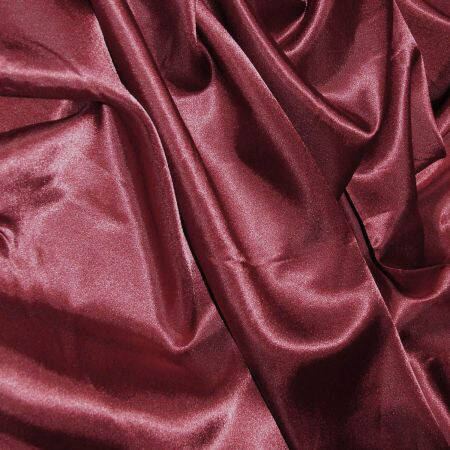 Budget Satin Burgundy