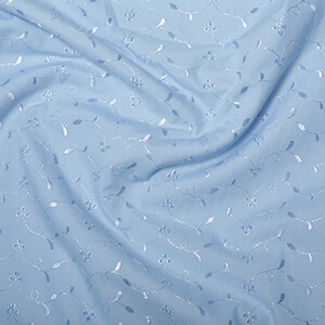 Broderie Anglaise Blue