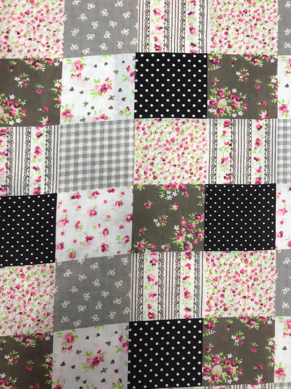 Patchwork Black