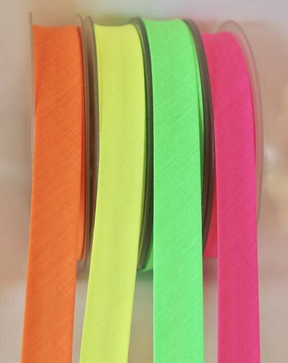 Fluorescent Bias Binding Tape 18mm 
