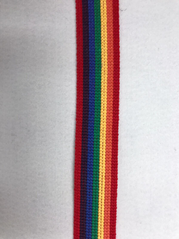 Rainbow Webbing 30mm