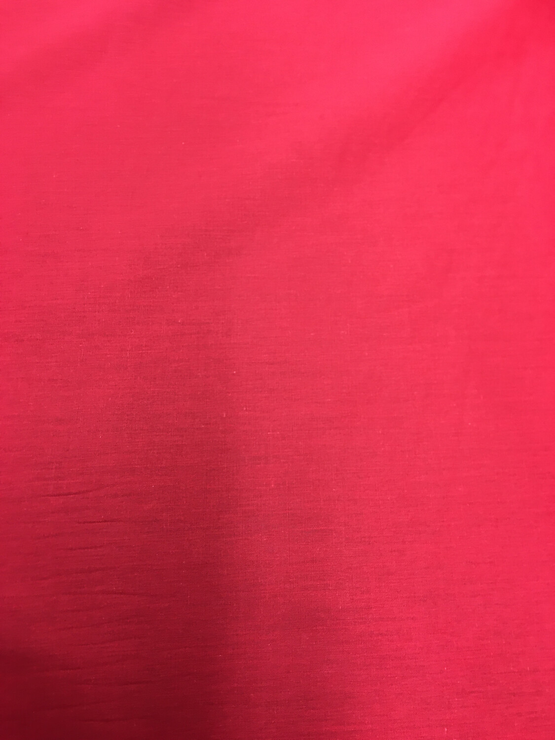 Plain 100% Cotton Red