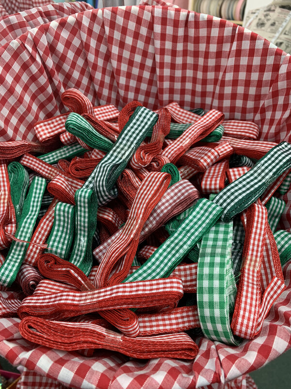 Gingham Ribbon Bundle 3pc x 3m