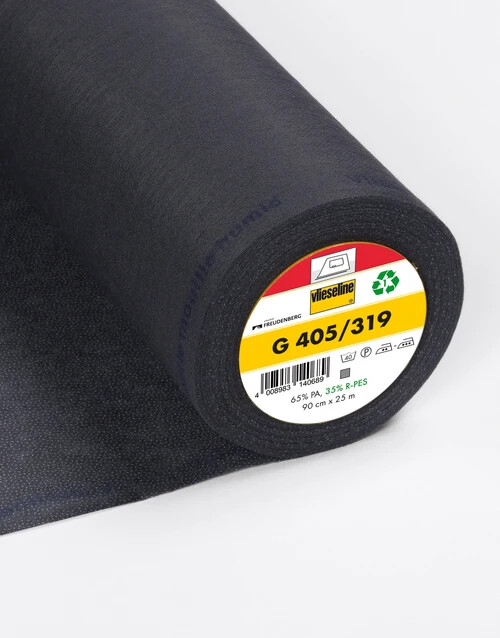 Vilene Interfacing Iron on Black