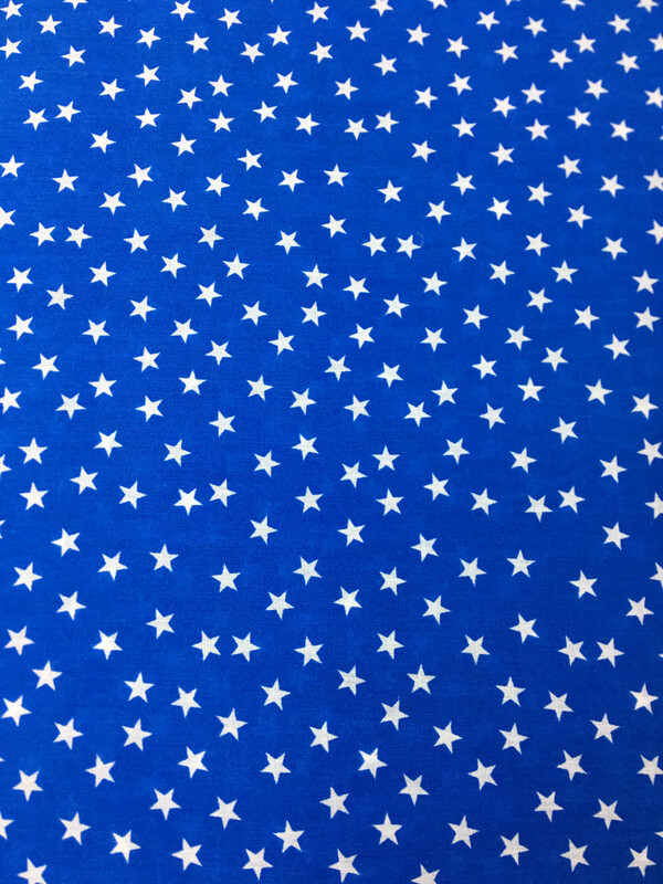 Stars on Royal Blue
