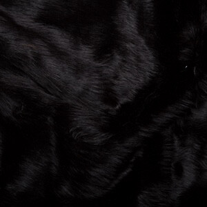 Faux Fur Black Short