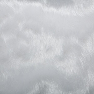 Faux Fur White Short