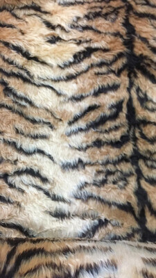 Faux Fur Tiger Short