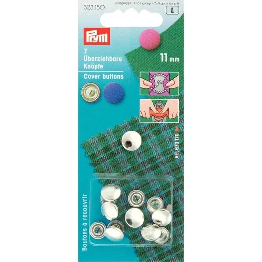 Metal Cover Buttons