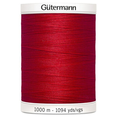 Gutermann Thread 1000m Red 