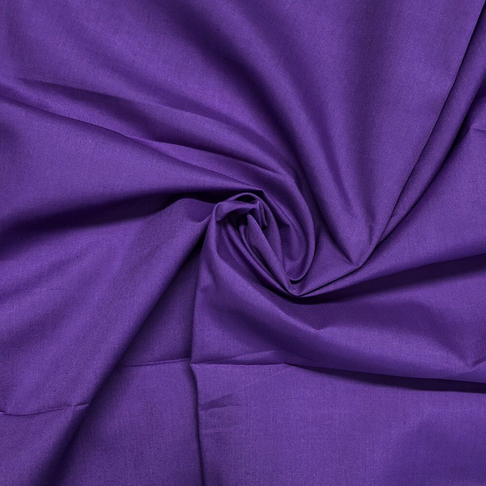 Purple Polycotton Plain