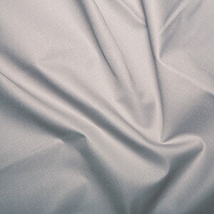Drill PolyCotton Plain Silver